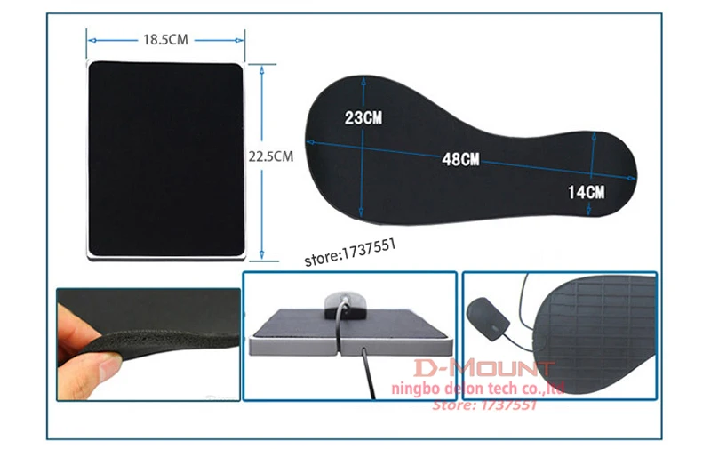 Soporte ergonómico teclado portátil acero inoxidable con abrazadera - imagen 4