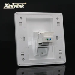 Xintylink Toma Teléfono RJ11 Cat3 Modular de Pared