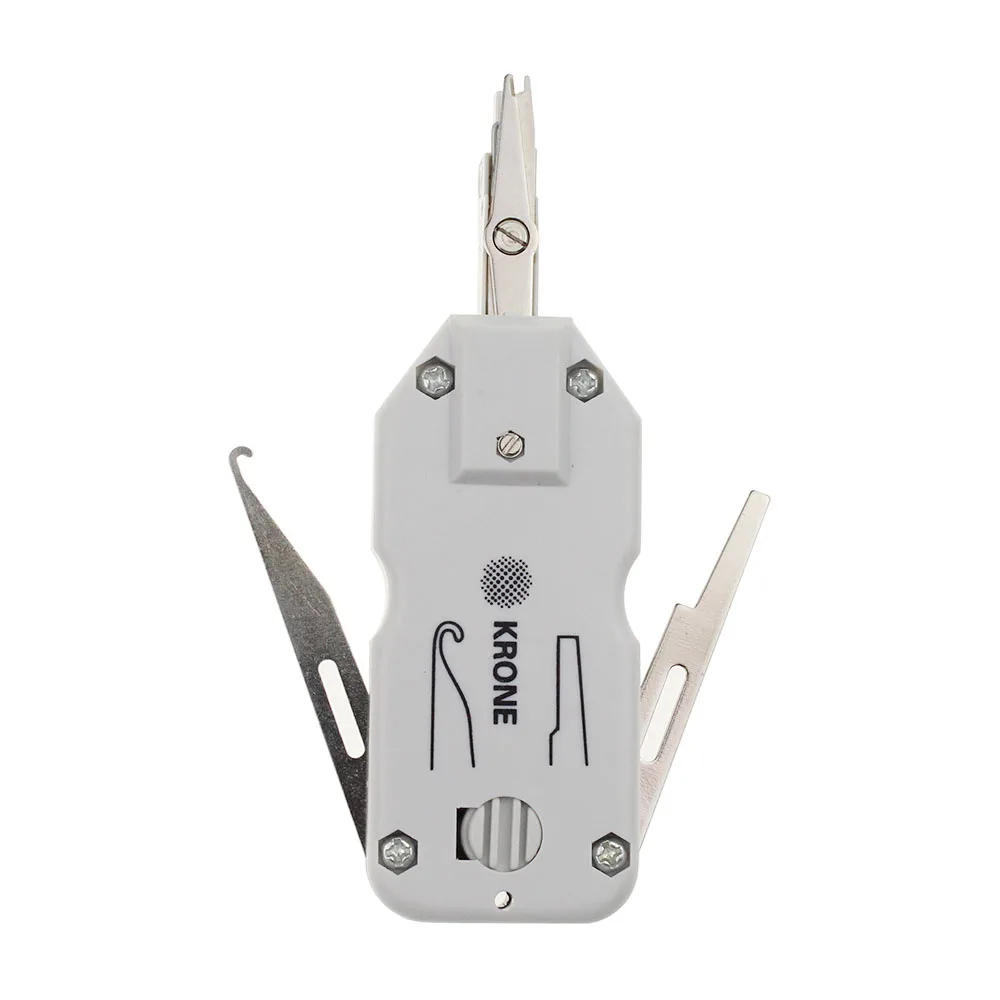 Kit de herramientas de perforación KRONE de alta calidad con Sensor para red LAN Ethernet Cat5 RJ45 Cable de teléfono de telecomunicaciones herramienta de red de Cable RJ11