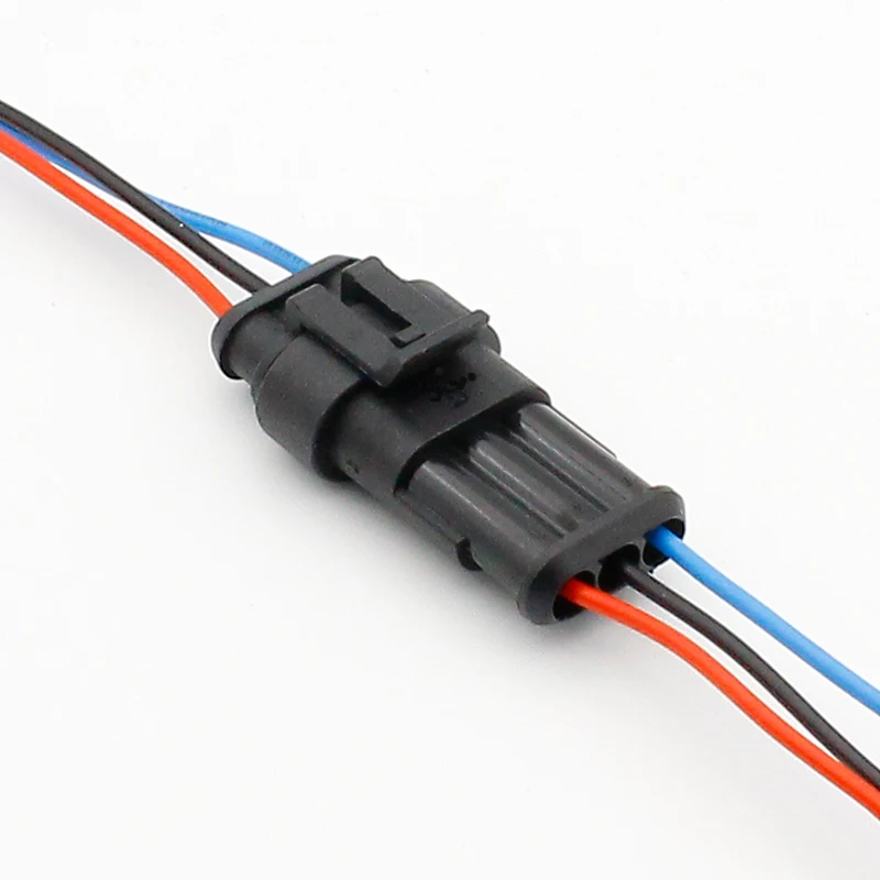 Conector de cable automático 1, 2, 3, 4, 5, 6 vías, 1P, 2P, 3P, 4P, 5P, conector automático macho y hembra, conector eléctrico impermeable con cable - imagen 5
