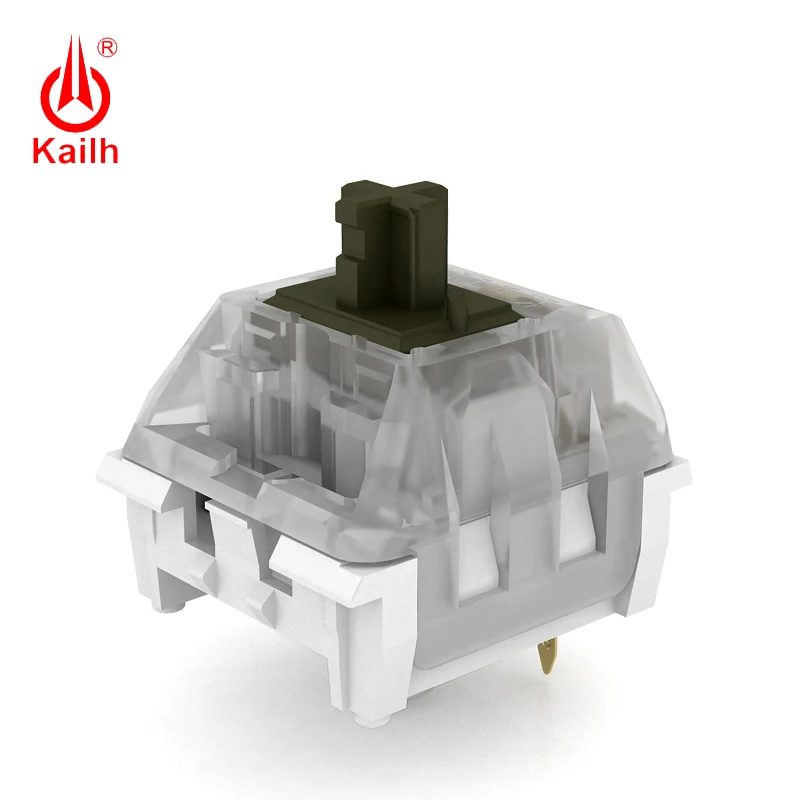 Kailh speed Plum Purple/Berry/Salvia interruptor de teclado mecánico, Interruptor táctil/Clicky/lineal, 10 piezas - imagen 4