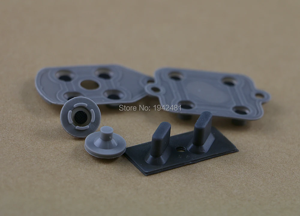 100 juegos para SFC SNES Super NES Nintendo controlador de repuesto conductor almohadillas de goma de alta calidad - imagen 5