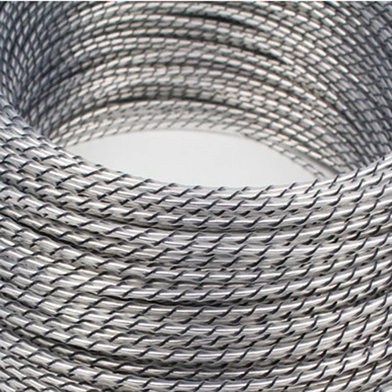 Cable a granel chapado en plata de cobre 7N de alta gama de 4M, cable de alimentación DIY, cables de Audio de interconexión - imagen 2