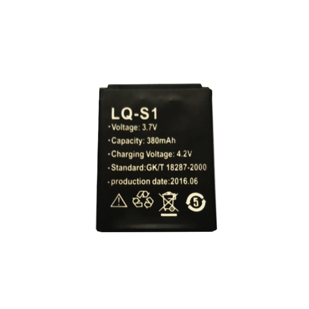 3 unids/lote 3,7 V 380mAh batería recargable para reloj inteligente dz09 batería de repuesto para reloj inteligente dz09 - imagen 3