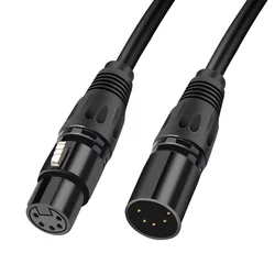 Cable XLR 3 Pines Macho-Hembra Audio Profesional OFC