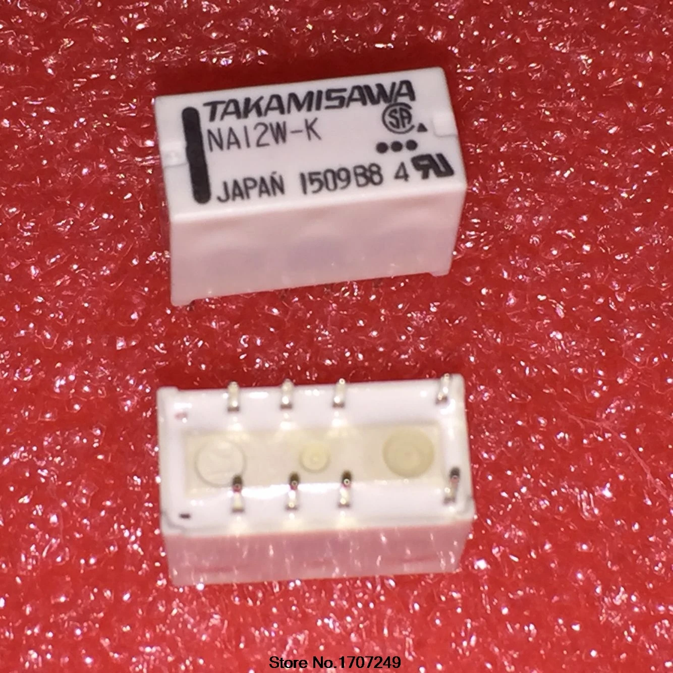 Relé de señal TAKAMISAWA original, 10 unids/lote, 100% nuevo, NA12W-K, 12V/8PIN/2A, Envío Gratis - imagen 2