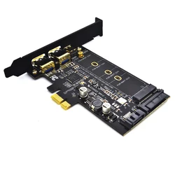 Adaptador M.2 SSD SATA/PCIe a PCIe 3.0 – NGFF 2280