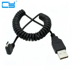 Cable Micro USB 2.0 Carga Rápida 90° para Android