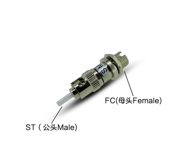 FC-ST acoplador de fibra óptica FM híbrido hembra-macho VFL uso conector de ST-FC de fibra óptica adaptador ftth envío gratis ELINK 5 uds - imagen 5