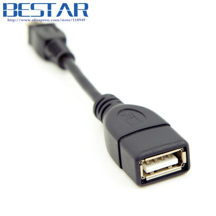 Cable USB 2.0 OTG Mini A Macho a Hembra para Handycam y PDA - imagen 4