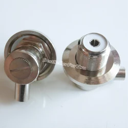 Conector SO-239 Hembra Angular 90° para Cable Antena RG58 RG142