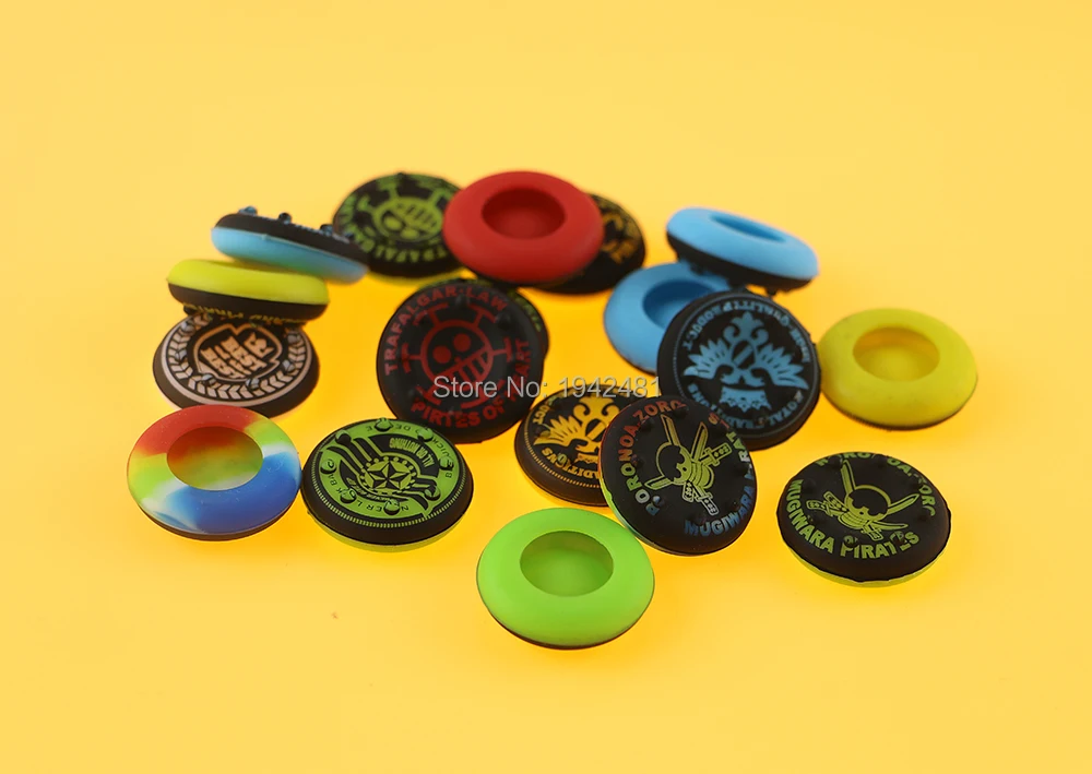 Para Playstation 4 PS4 controlador pulgar agarre para Xbox One tapa de silicona Thumbsticks funda Joystick tapa 20 juegos - imagen 3