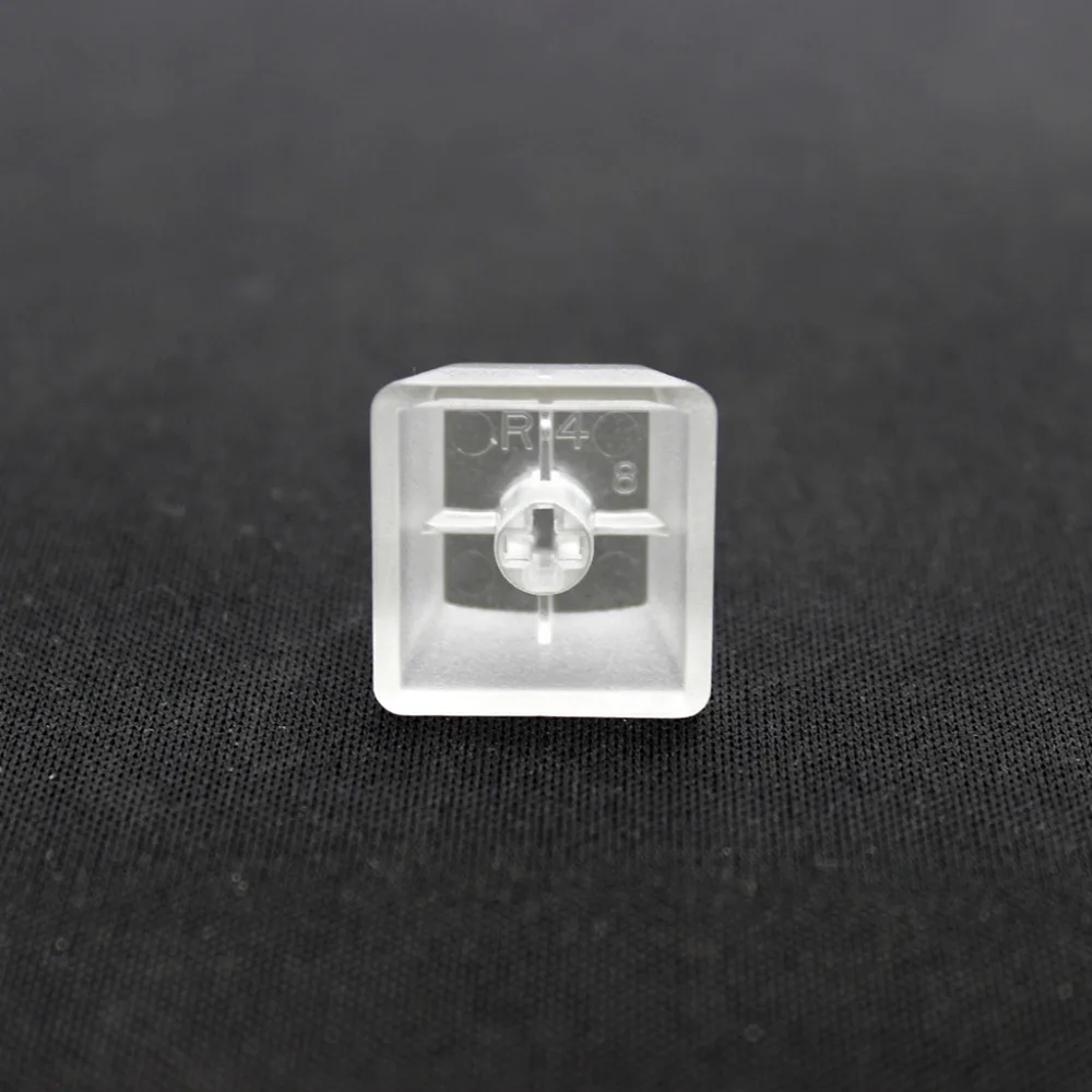 Teclas de ABS translúcidas para teclado mecánico, color negro, rojo y azul transparente, venta al por mayor - imagen 2