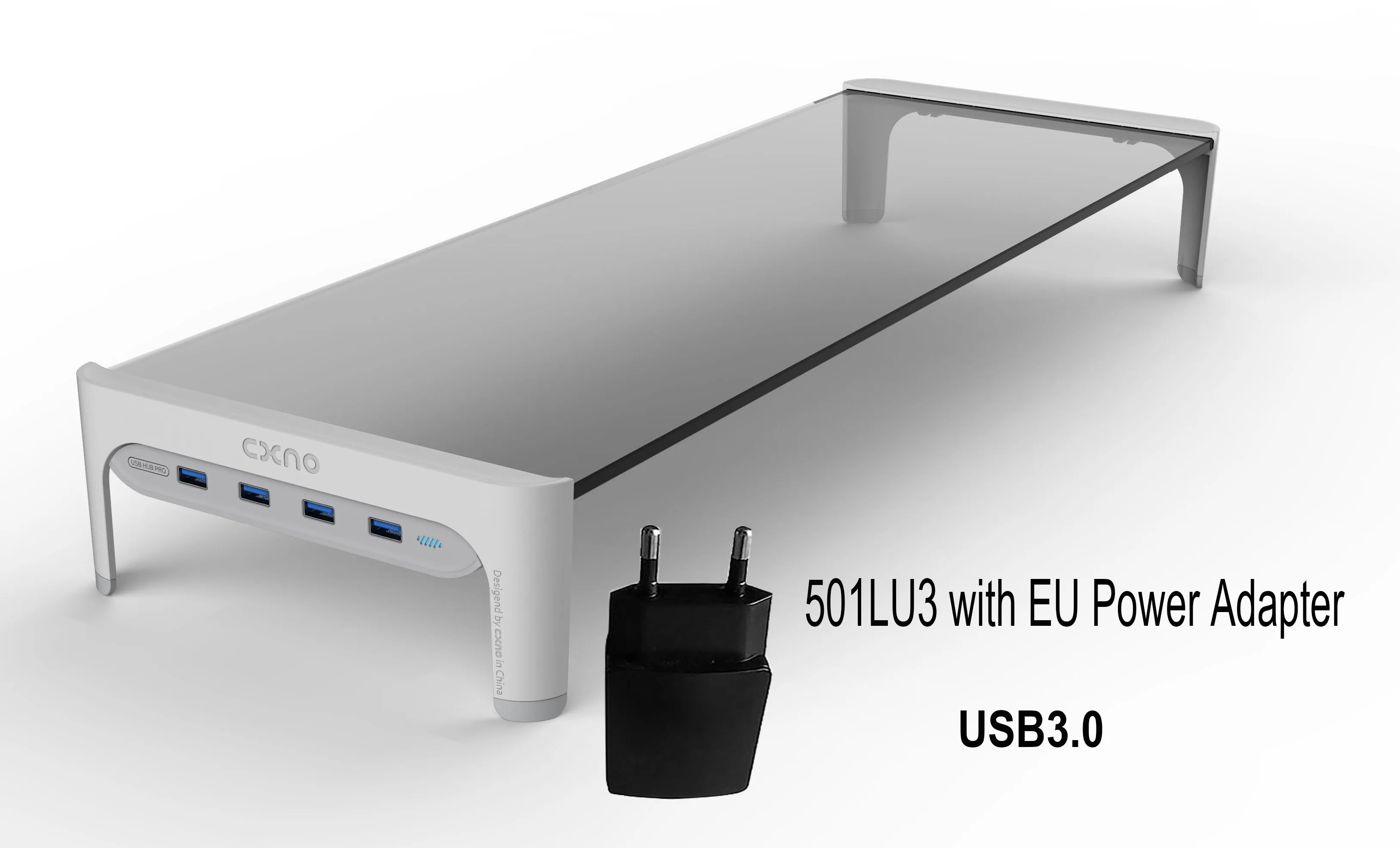 EU Plug-USB3.0-White