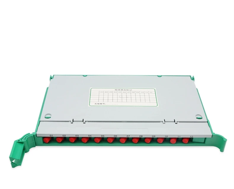 Bandeja de empalme de fibra óptica integrativa de 12 núcleos con adaptador FC y pigtals FC SM 1,5 mtr ftth caja de casete de fibra óptica ELINK 2 uds - imagen 4