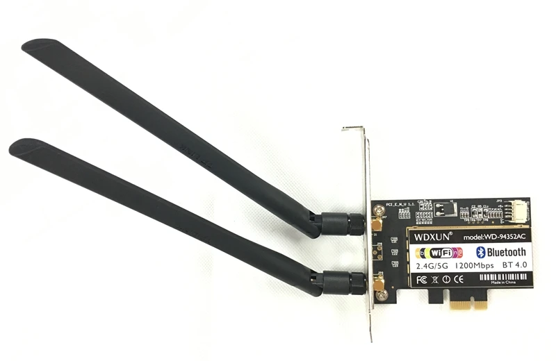 Wifi de escritorio 802.11AC Bluetooth 4,0 tarjeta Broadcom BCM94352Z BCM94352 WLAN WIN7/WIN8/WIN8.1/WIN10/MAC tarjeta de red inalámbrica - imagen 4