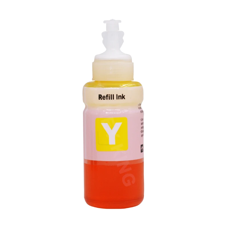 Toney King-botella de Tinta para impresora, kit de recarga de Tinta para Epson T664, T6641, EcoTank L132, L222, L312, L366, L120, L1300, 70ml - imagen 4