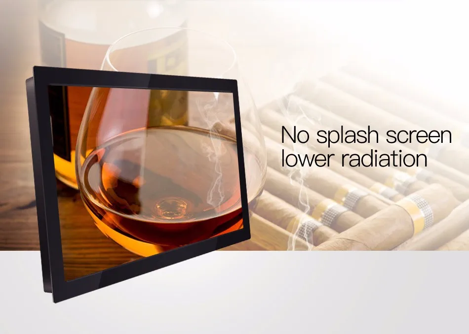 Monitor de pantalla táctil Lcd resistiva, pantalla táctil Industrial de 17 pulgadas y 4 cables para POS - imagen 2