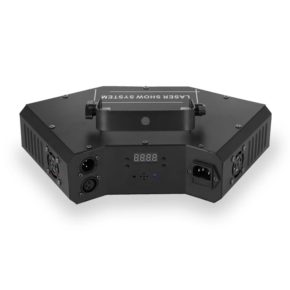 ALIEN 25 patrones a todo Color escáner láser proyector DMX efecto de iluminación de escenario DJ Disco Bar fiesta vacaciones baile luces de Navidad - imagen 5