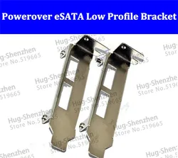 Powerover Tarjeta PCI-e eSATA 2 Puertos SATA 3.0 Low Profile