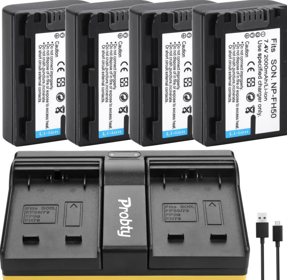 4battery and charger