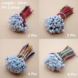 Conector JST-PH Micro 2,0 mm - 2 a 12 pines con cable 26AWG calidad