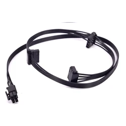 Cable Adaptador PCIe 6 Pines a 3 Molex para Fuentes Corsair
