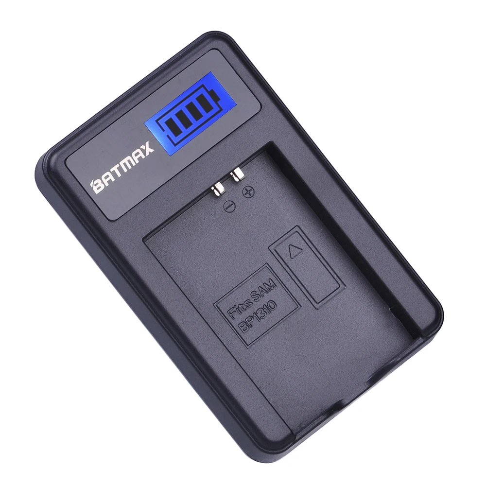 Batmax-cargador USB BP-1310 BP 1310, batería akku + LCD, para cámaras Samsung NX5 NX10 NX100 NX11 NX20, 1 ud. - imagen 4