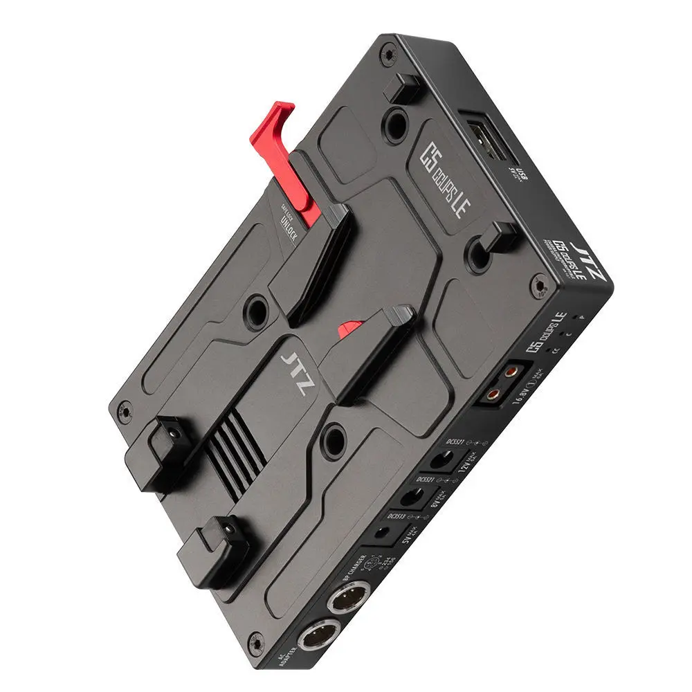 JTZ DP30 C5 CCUPS LE fuente de alimentación de batería con montaje en V + Cable CC para GH3 GH4 GH5 DSLR placa de batería BP ininterrumpida DSLR Rig CCUPS - imagen 3