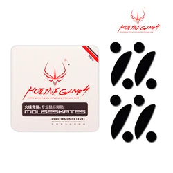 4 sets/pack 0.6mm Hotline Games Computer Gaming Mouse Feet/Skates For Logitech M185 M186 M220 PTFE
