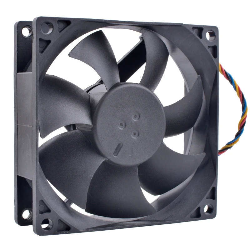 COOLING REVOLUTION-ventilador PVA080G12Q, 8cm, 80mm, 8025, 80x80x25mm, 12V, 0.65A, 4 pines, PWM, ordenador, CPU, alto volumen de aire - imagen 4
