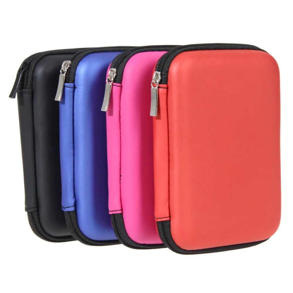Funda de almacenamiento externo portátil para disco duro, estuche de transporte para HDD, Cable multifunción, estuche para auriculares, bolsa para PC y portátil, 2,5 pulgadas - imagen 4
