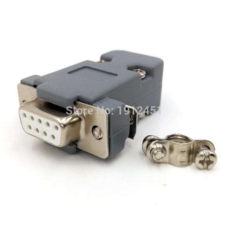 Conector DB9 VGA tipo D, adaptador de enchufe de puerto de 9 pines hembra y macho RS232 DP9 - imagen 5
