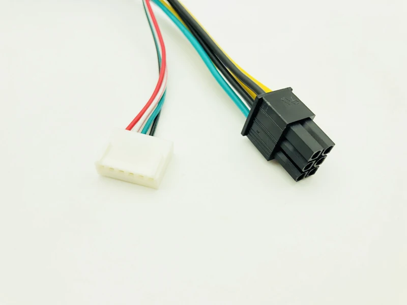 Adaptador ATX de 24 pines a placa base, Cable de fuente de alimentación PSU de 2 puertos y 6 pines para HP Z220, Z230, SFF, estación de trabajo de servidor de placa base, 30cm - imagen 4