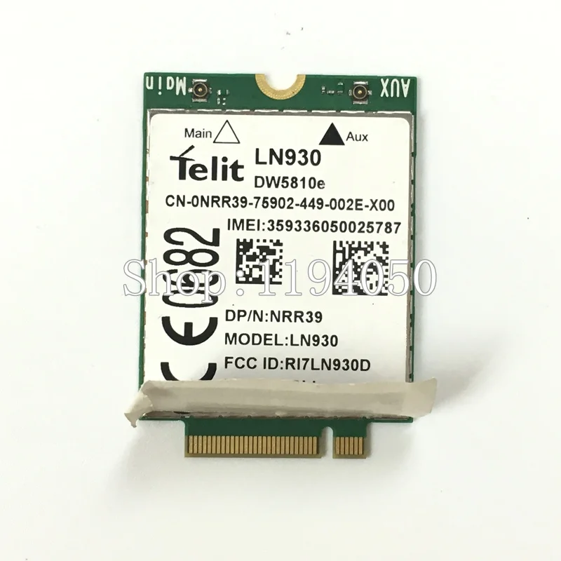 WDXUN para LN930 DW5810e PN: 0TW3N 4G Tarjeta WWAN móvil inalámbrica LTE 4G/LTE/DC-HSPA+ WWAN - imagen 5