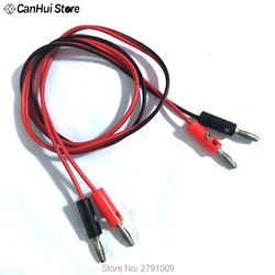 Cables Prueba Banana 4mm Apilables 1m – Conector Doble Alto Voltaje