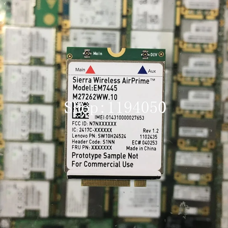 Para P50 P70 3G/4G Unicom Telecom Dual 4G EM7445 tarjeta de módulo incorporado - imagen 4