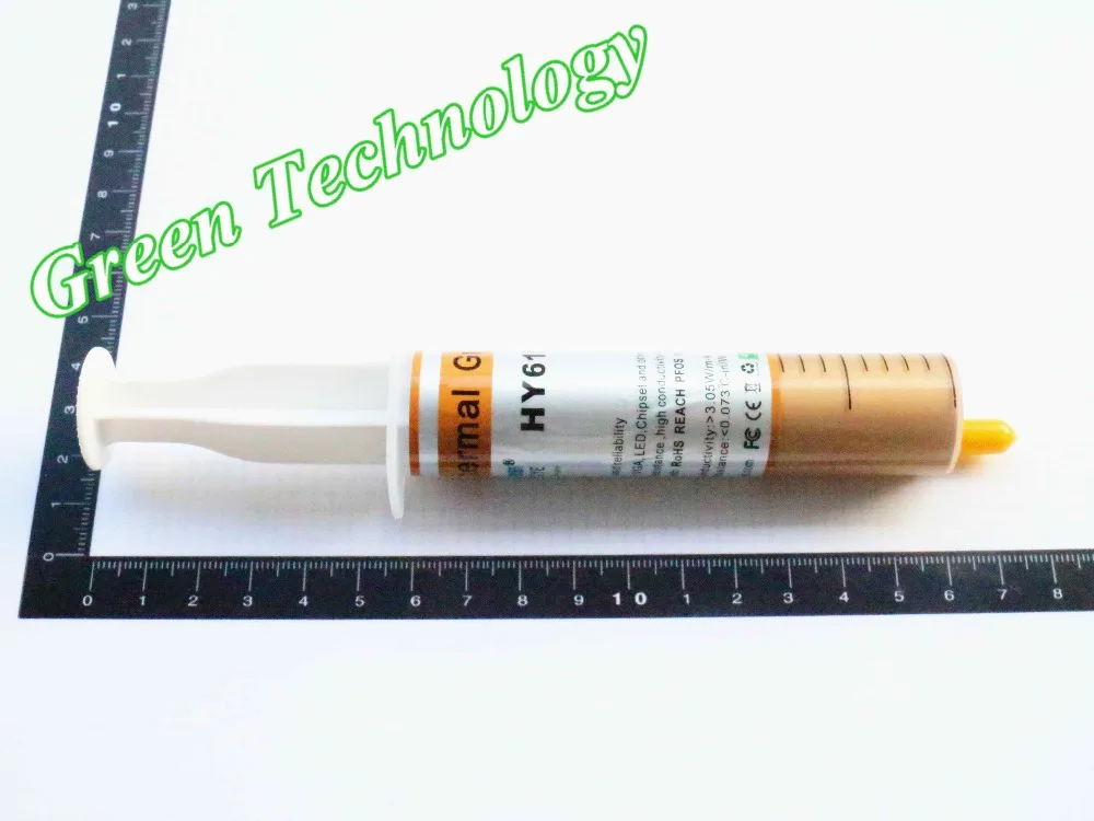 Pasta compuesta de disipador térmico de grasa térmica de 30g para CPU GPU VGA HY410 blanco y HY510 gris y HY610 oro uno de cada uno - imagen 3