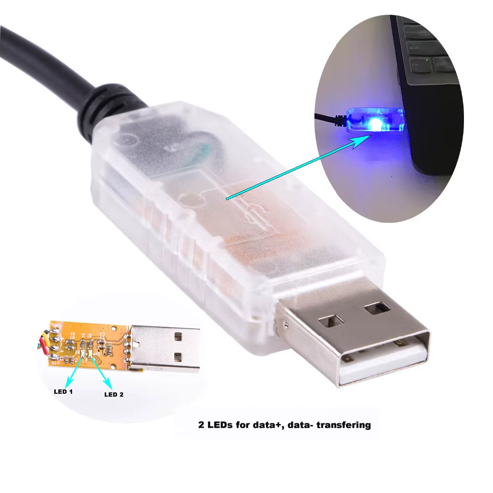 Adaptador USB DMX512 Art-Net – Controlador Luces LED Escenario - imagen 5