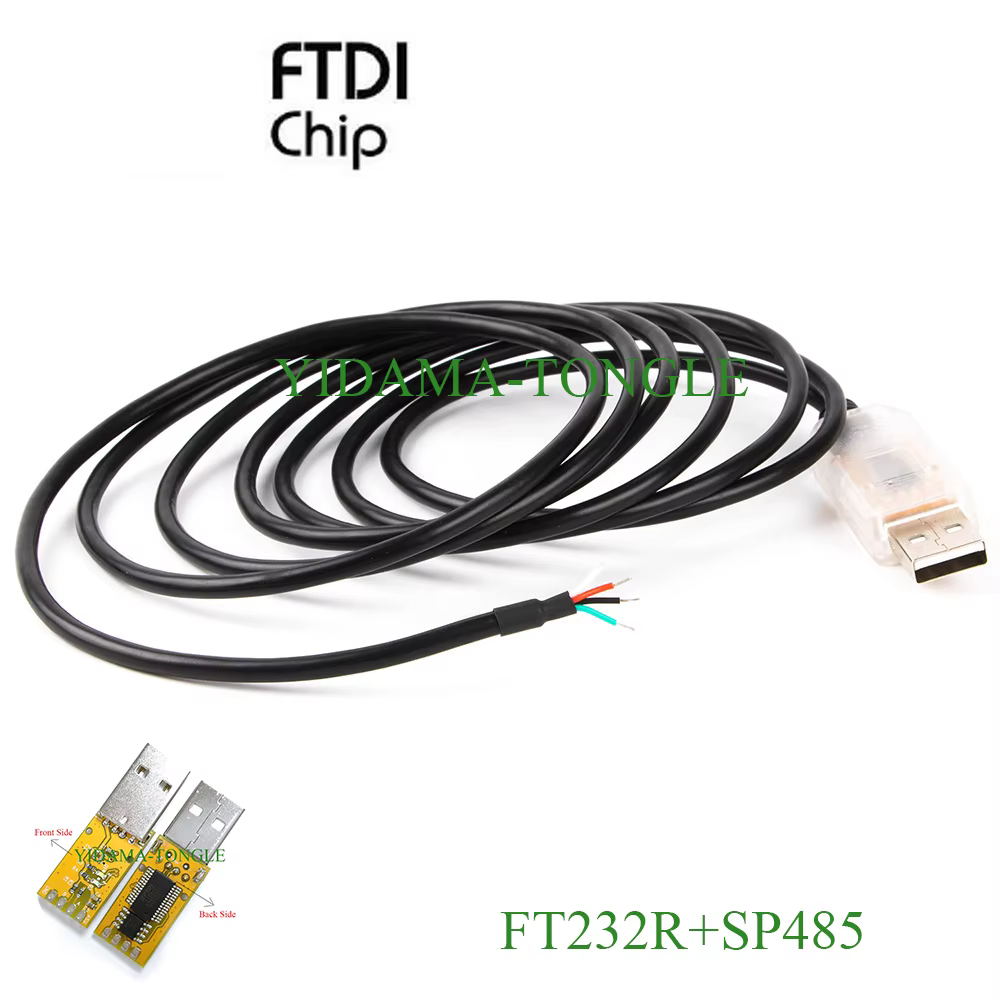 FTDI FT232R Convertidor USB RS485 Alta Velocidad con LEDs TX/RX - imagen 3