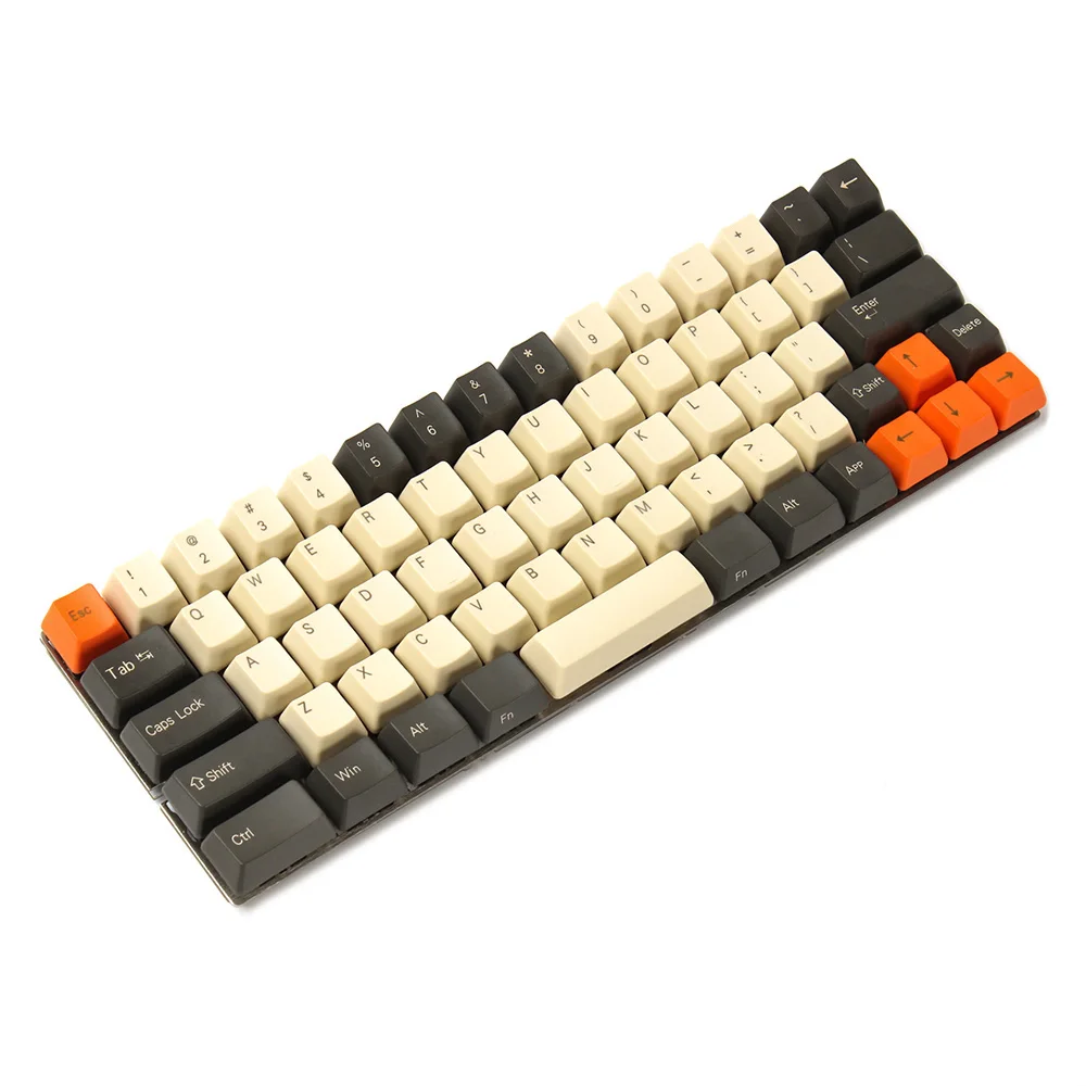 YMDK-Juego de llaves de carbono para Filco Minila, teclas de perfil OEM, PBT grueso, blanco, azul, negro, rojo, YD60M - imagen 4