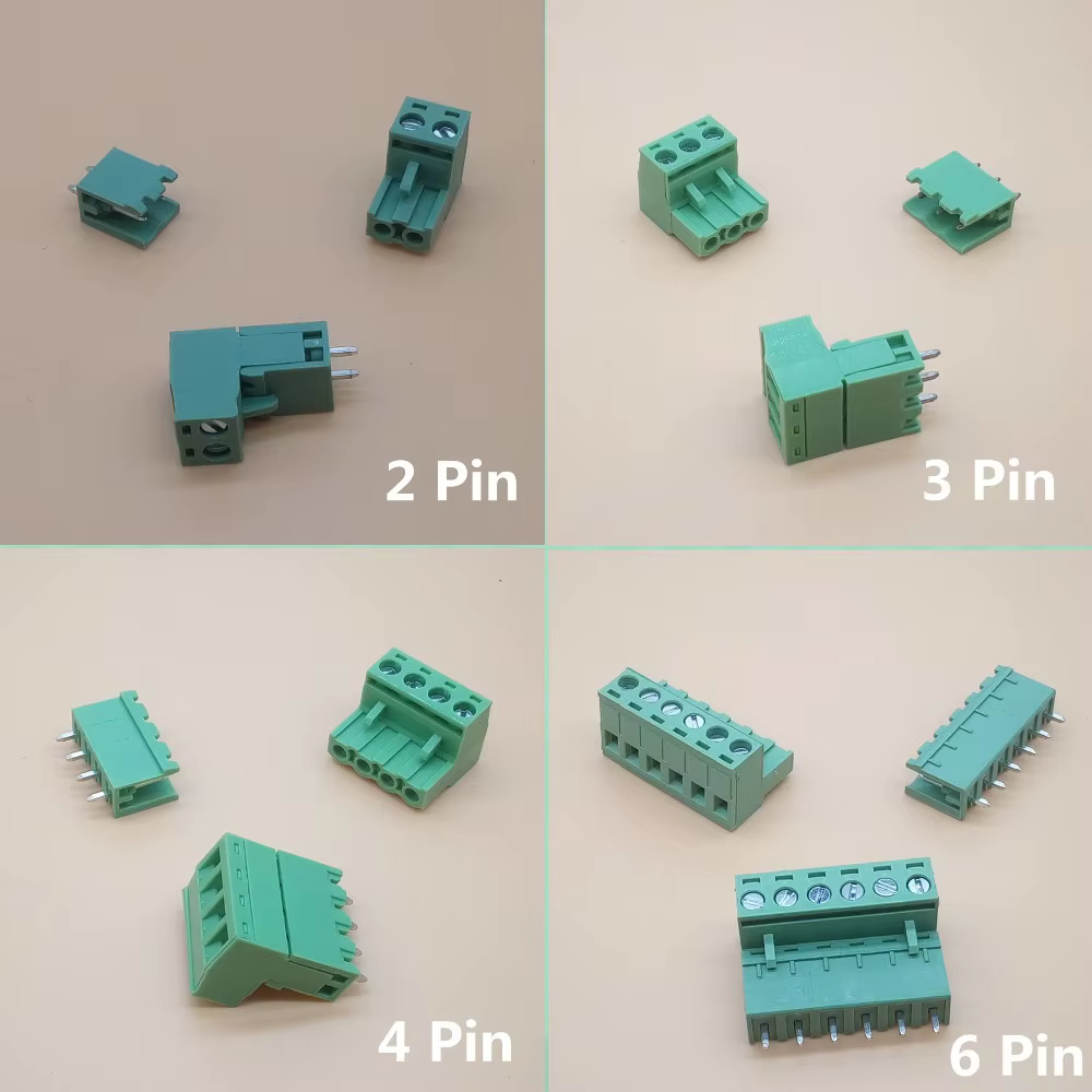 Bornera Tornillo PCB 5.08mm 10A 300V – 2 a 8 Pines - imagen 3