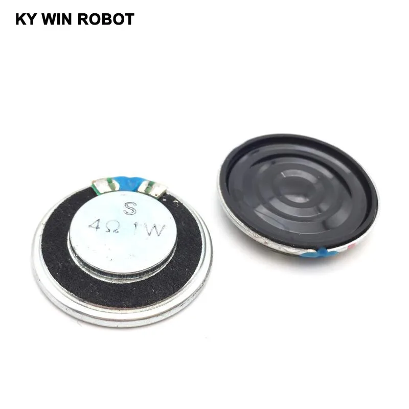 Minialtavoz ultradelgado, altavoz de 4 ohmios, 1 W, 4R, diámetro de 28MM, 2,8 CM, grosor de 5MM, lote de 5 unidades - imagen 5