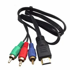 Adaptador HDMI a RCA – Cable Convertidor Audio Vídeo Macho