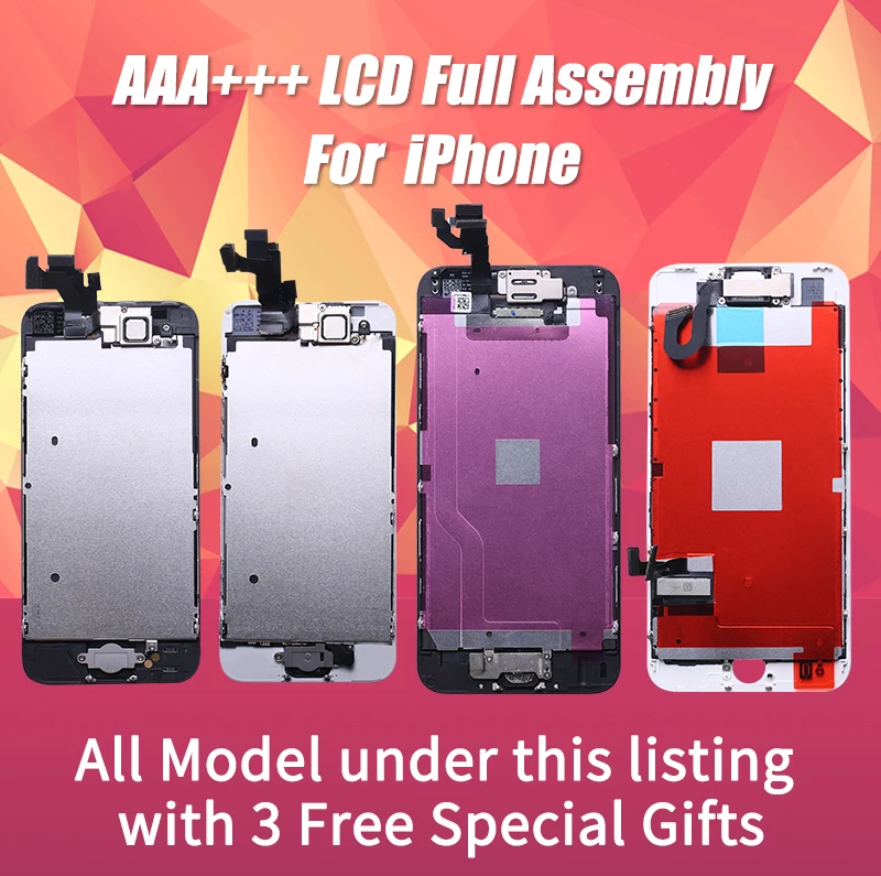 LCD Display Replacement Full Assembly For iPhone 5 (2)