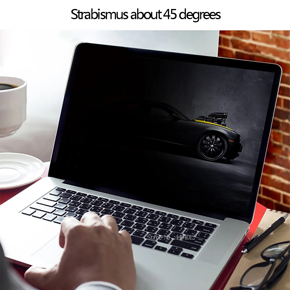 Protectores de pantalla para ordenador portátil, película protectora para Monitor de privacidad, 23,8 pulgadas, 16:9, 529mm x 296mm - imagen 5