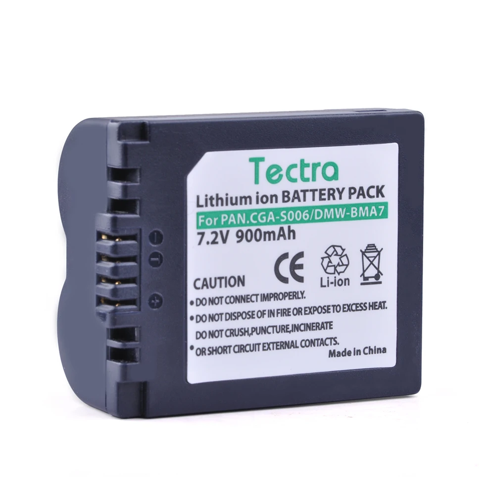 Batería de CGA-S006 para cámara digital Panasonic Lumix DMC-FZ7,DMC-FZ8,DMC-FZ18,DMC-FZ28,DMC-FZ30,DMC-FZ35,DMC-FZ38,DMC-FZ50 - imagen 3