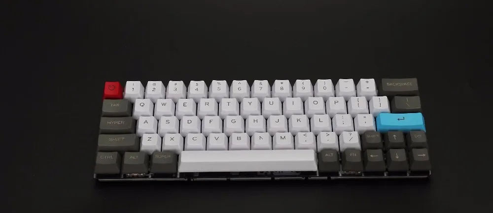 YMDK 60 64 68 ANSI teclas personalizadas perfil OEM juego de teclas PBT gruesas para teclado mecánico Cherry MX GH60 SP64 GK64 Tada68 - imagen 3