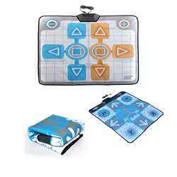 Estera antideslizante de alta calidad de la revolución de la danza para Nintendo para el juego de fiesta más vendido de Wii