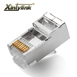Conector RJ45 xintylink CAT5E FTP Ethernet Blindado